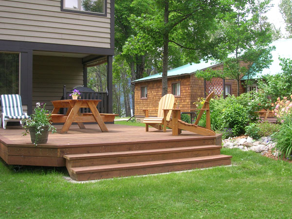 Maple Backyard Deck